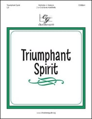 Triumphant Spirit Handbell sheet music cover